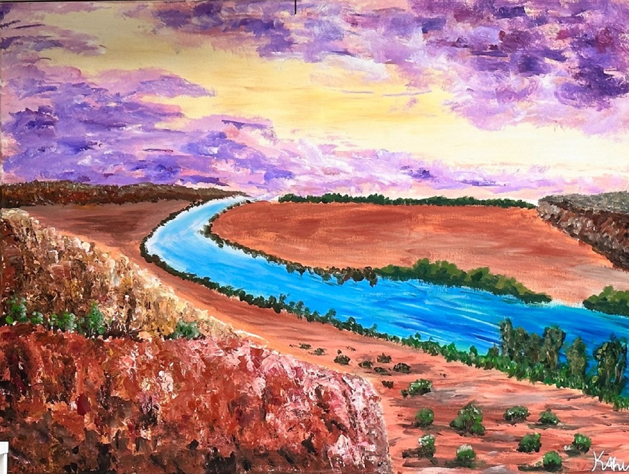 Kahukura Absolum (Year 9) - Fitzroy river